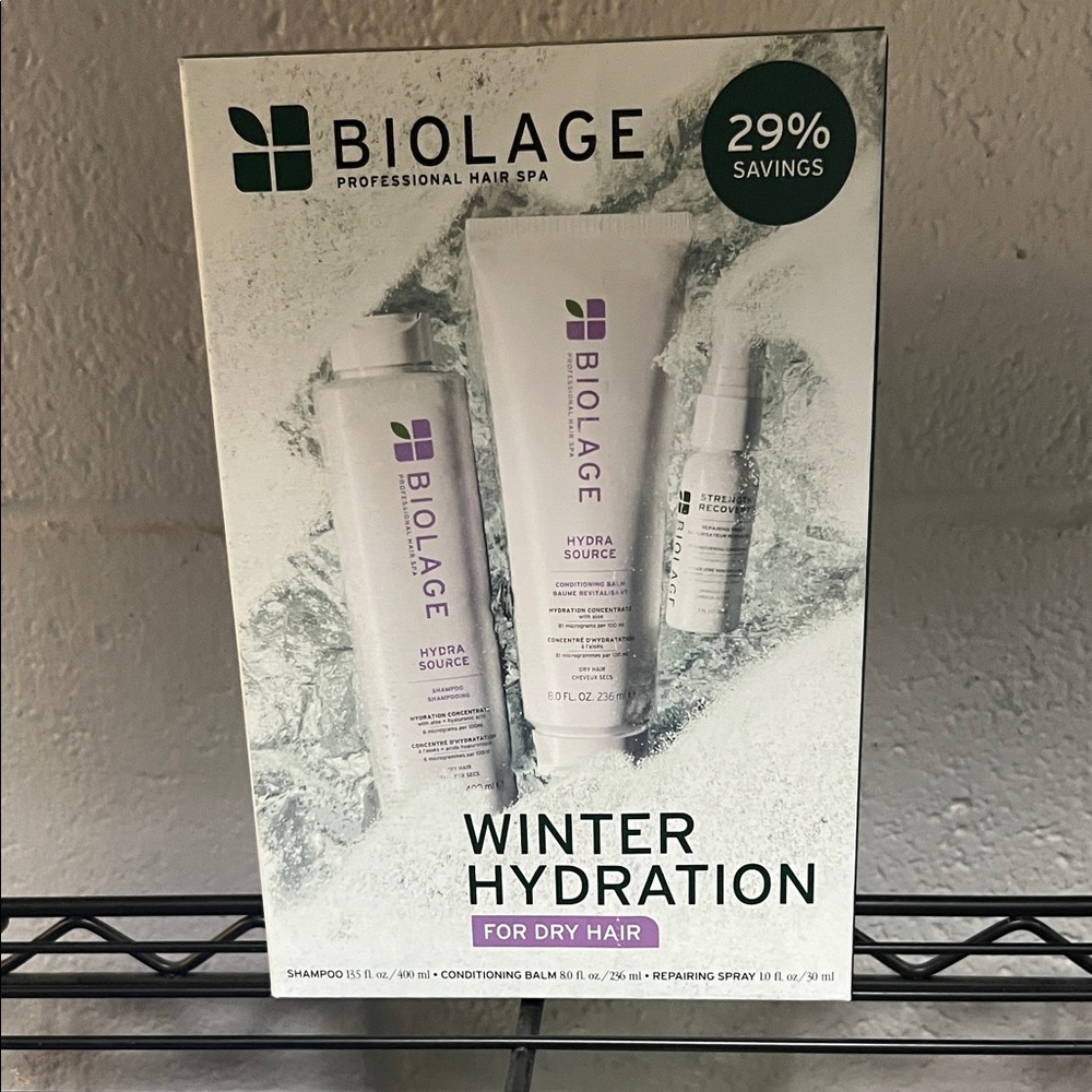 Biolage Winter Hydration Shampoo - White
